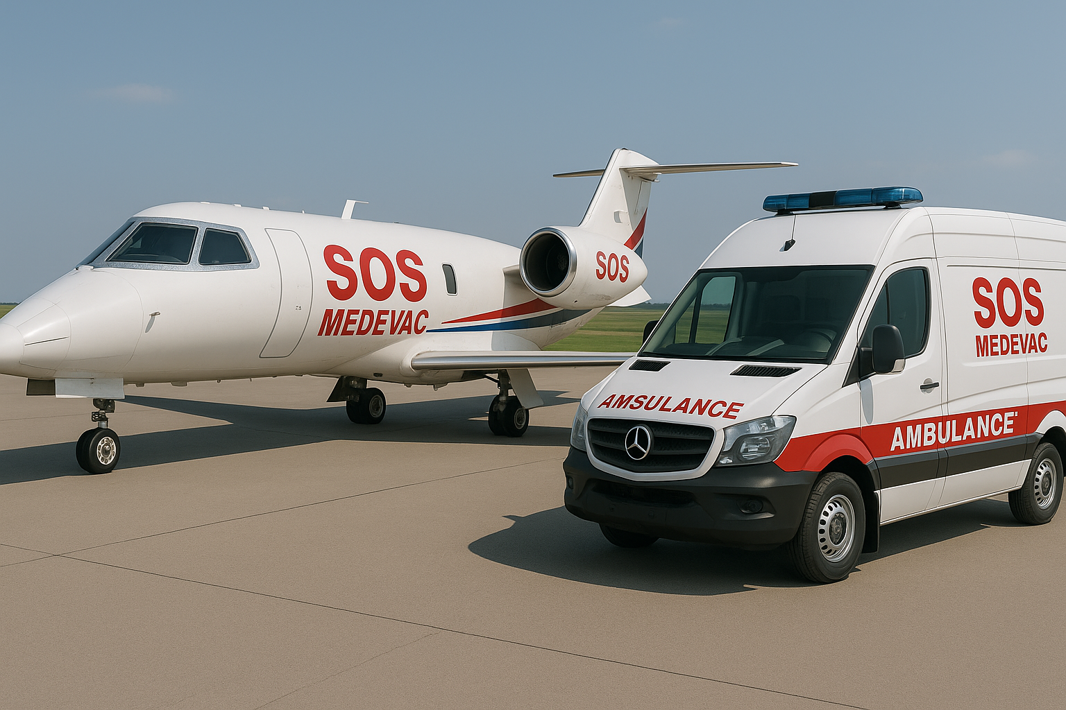 Prosedur Menggunakan Air Ambulance atau Ambulans Udara dengan Charter Pesawat